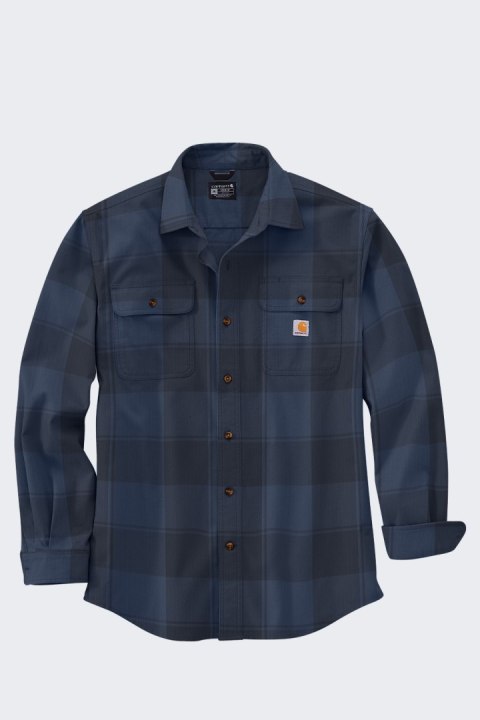 Koszula Flanelowa Carhartt Heavy Plaid Shirt Navy Koszula Flanelowa Carhartt Heavy Plaid Shirt Navy