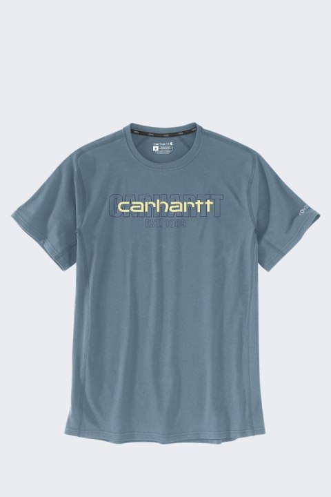Koszulka Carhartt Force Mid Logo ThunderCloud Koszulka Carhartt Force Mid Logo ThunderCloud