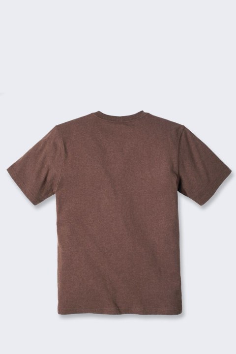 Koszulka Carhartt Heavyweight Logo Mocha Koszulka Carhartt Heavyweight Logo Mocha