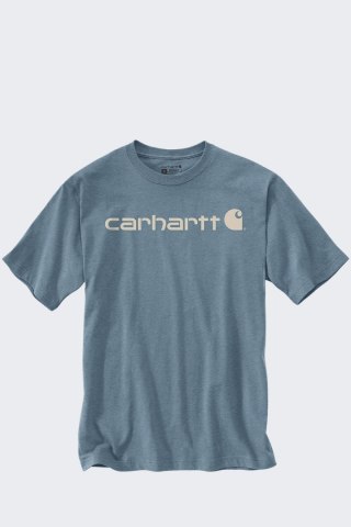 Koszulka Carhartt Heavyweight Logo ThunderCloud