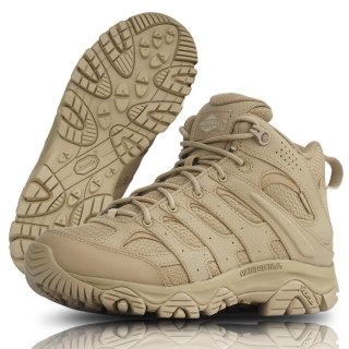 Merrell - Buty wojskowe Moab 3 Midl Respon Coyote