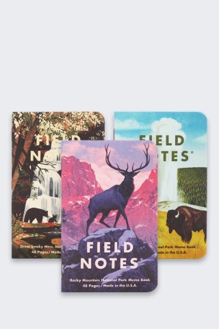 Notes Field Notes Parki Narodowe USA Rocky Mounta