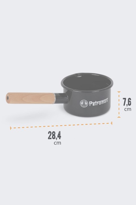 Rondelek Emaliowany z Uchwytem Petromax 05 L BLACK