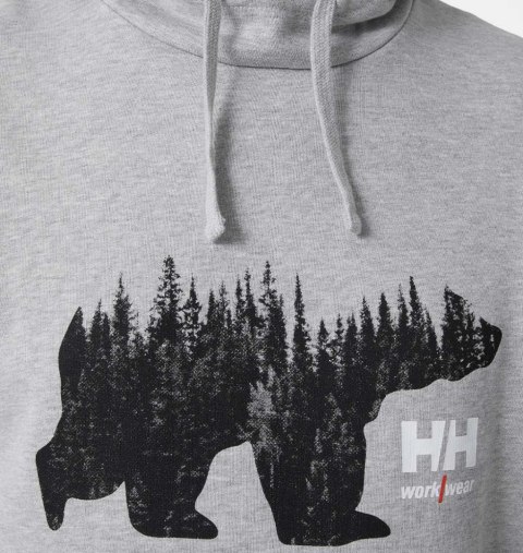 Bluza Helly Hansen Graphic Hoodie Light Grey Bluza Helly Hansen Graphic Hoodie Light Grey
