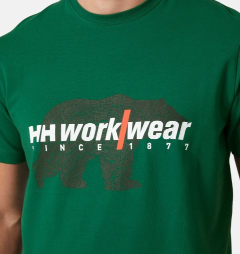 Koszulka Helly Hansen Graphic Green Koszulka Helly Hansen Graphic Green