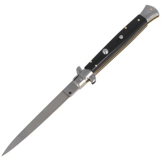 Nóż sprężynowy Frank Beltrame Stiletto Black 28cm