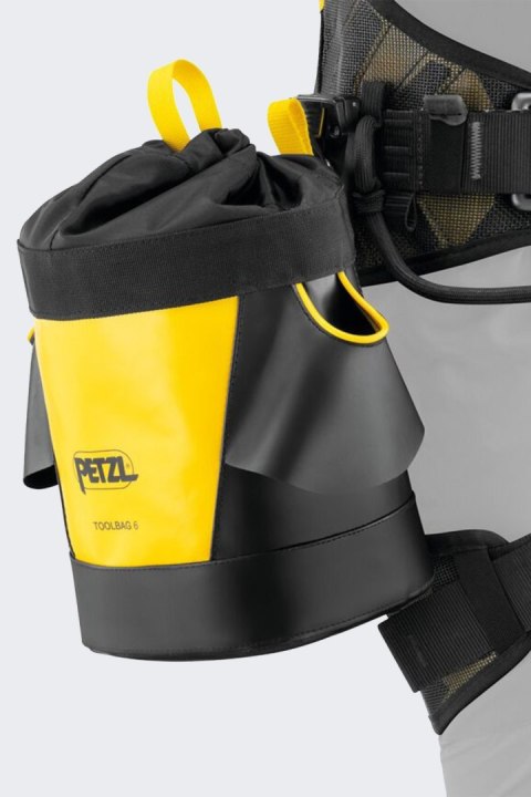 Woreczek Narzędziowy Petzl Toolbag 6 BLACKYELLOW Woreczek Narzędziowy Petzl Toolbag 6 BLACKYELLOW