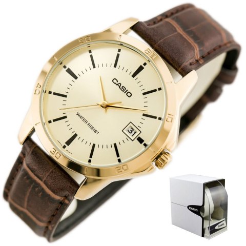 ZEGAREK MĘSKI CASIO MTP-V004GL 9A (zd046c) + BOX ZEGAREK MĘSKI CASIO MTP-V004GL 9A (zd046c) + BOX