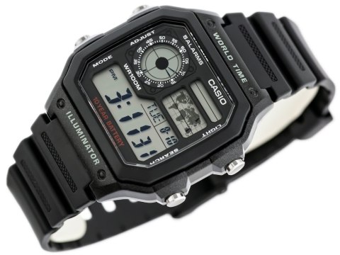 ZEGAREK MĘSKI CASIO AE-1200WH-1AVCF (zd146a) + BOX ZEGAREK MĘSKI CASIO AE-1200WH-1AVCF (zd146a) + BOX