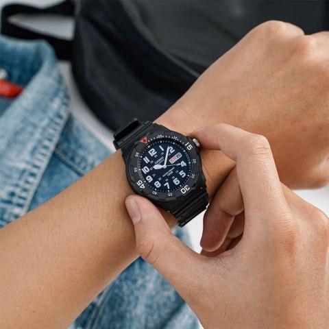 ZEGAREK MĘSKI CASIO MRW-200H-1BVCF (zd147a) + BOX ZEGAREK MĘSKI CASIO MRW-200H-1BVCF (zd147a) + BOX