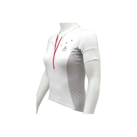 Koszulka Odlo Stand-Up Collar S/S 1/2 Zip Gavia W 410891-10000