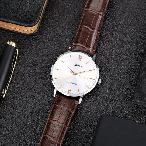 ZEGAREK MĘSKI CASIO MTP-VT01L-7B2 (zd165b) + BOX ZEGAREK MĘSKI CASIO MTP-VT01L-7B2 (zd165b) + BOX