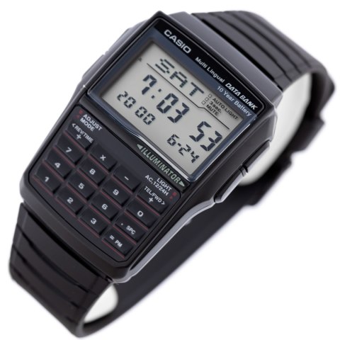 ZEGAREK MĘSKI CASIO VINTAGE DATABANK DBC-32-1A + BOX ZEGAREK MĘSKI CASIO VINTAGE DATABANK DBC-32-1A + BOX