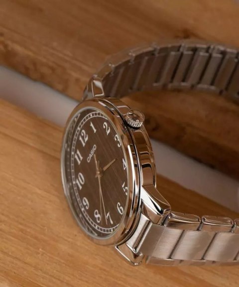 ZEGAREK MĘSKI CASIO MTP-E145D-5B1 (zd196b) + BOX ZEGAREK MĘSKI CASIO MTP-E145D-5B1 (zd196b) + BOX