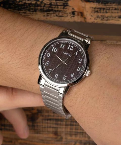ZEGAREK MĘSKI CASIO MTP-E145D-5B1 (zd196b) + BOX ZEGAREK MĘSKI CASIO MTP-E145D-5B1 (zd196b) + BOX