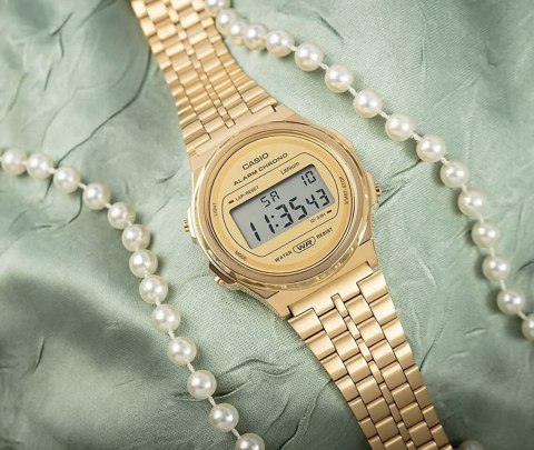 ZEGAREK DAMSKI CASIO Vintage Iconic A-171WEG-9ADF + BOX ZEGAREK DAMSKI CASIO Vintage Iconic A-171WEG-9ADF + BOX