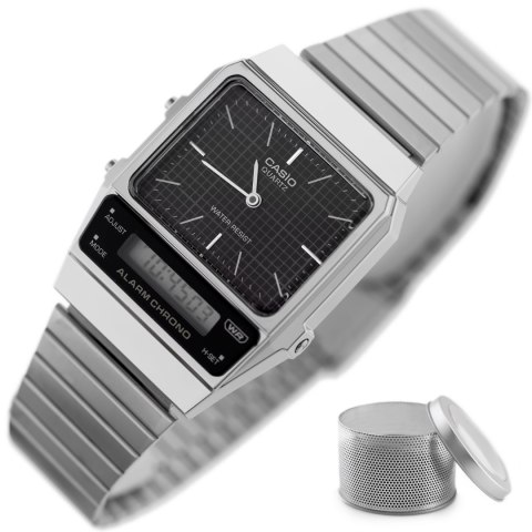 ZEGAREK UNISEX CASIO Vintage Dual Time AQ-800E-1ADF + BOX ZEGAREK UNISEX CASIO Vintage Dual Time AQ-800E-1ADF + BOX