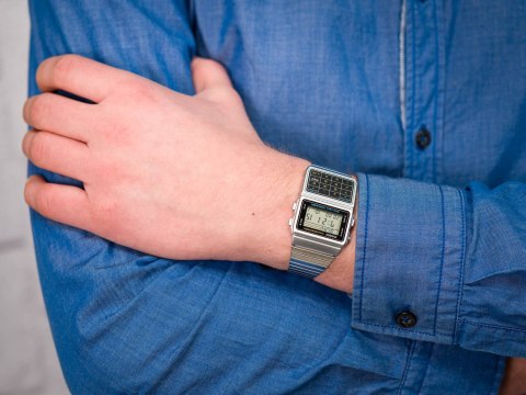 ZEGAREK MĘSKI CASIO VINTAGE DATABANK DBC-611-1D + BOX ZEGAREK MĘSKI CASIO VINTAGE DATABANK DBC-611-1D + BOX