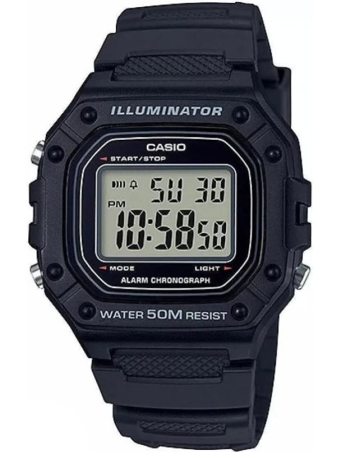 ZEGAREK MĘSKI CASIO W-218H-1A + BOX ZEGAREK MĘSKI CASIO W-218H-1A + BOX