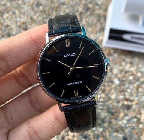 ZEGAREK MĘSKI CASIO MTP-VT01L-1B + BOX (zd165g) ZEGAREK MĘSKI CASIO MTP-VT01L-1B + BOX (zd165g)