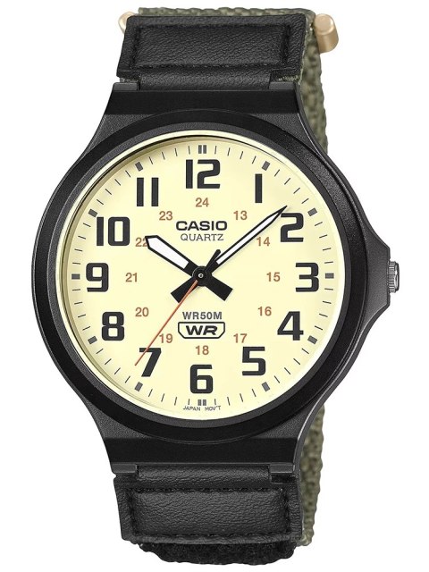 ZEGAREK MĘSKI CASIO MW-240B-3B + BOX ZEGAREK MĘSKI CASIO MW-240B-3B + BOX