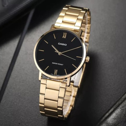 Zegarek Męski Casio MTP-VT01G-1BUDF + BOX Zegarek Męski Casio MTP-VT01G-1BUDF + BOX