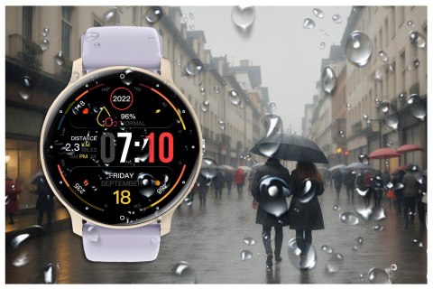 SMARTWATCH UNISEX GRAVITY GT1-8 PRO - ROZMOWY BLUETOOTH, DODATKOWY PASEK (sg027h)