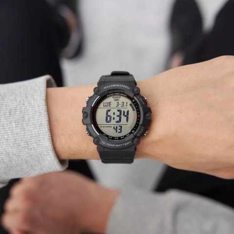 ZEGAREK MĘSKI CASIO SPORT ILLUMINATOR AE-1500WH-1A+ BOX ZEGAREK MĘSKI CASIO SPORT ILLUMINATOR AE-1500WH-1A+ BOX