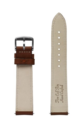Pasek skórzany Zeppelin brązowy 20 mm