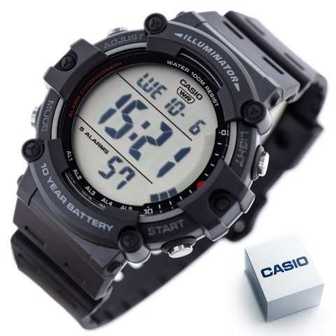 ZEGAREK MĘSKI CASIO SPORT ILLUMINATOR AE-1500WH-1A+ BOX ZEGAREK MĘSKI CASIO SPORT ILLUMINATOR AE-1500WH-1A+ BOX