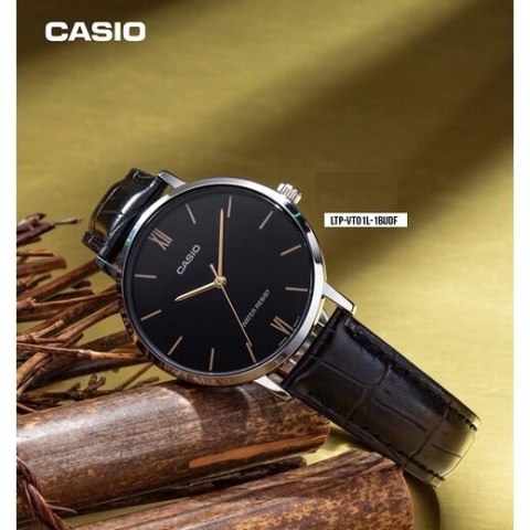 Zegarek Damski Casio Collection LTP-VT01L-1B + BOX Zegarek Damski Casio Collection LTP-VT01L-1B + BOX