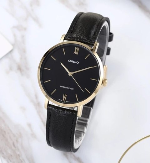 Zegarek Damski Casio Collection LTP-VT01L-1B + BOX Zegarek Damski Casio Collection LTP-VT01L-1B + BOX