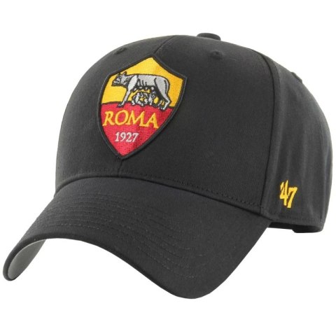 Czapka z daszkiem 47 Brand ITFL AS Roma Basic Cap ITFL-RAC01CTP-BK Czapka z daszkiem 47 Brand ITFL AS Roma Basic Cap ITFL-RAC01CTP-BK