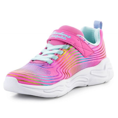 Buty Skechers S-Lights Wavy Beams Jr 302338L-PKMT