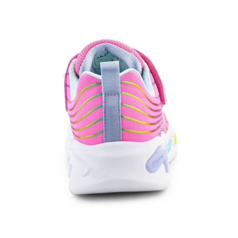 Buty Skechers S-Lights Wavy Beams Jr 302338L-PKMT
