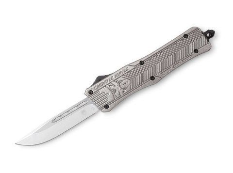 Nóż CobraTec Medium Silver CTK1 Drop