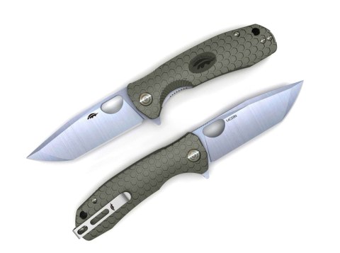 Nóż Honey Badger Tanto 14C28N Medium Green Nóż Honey Badger Tanto 14C28N Medium Green