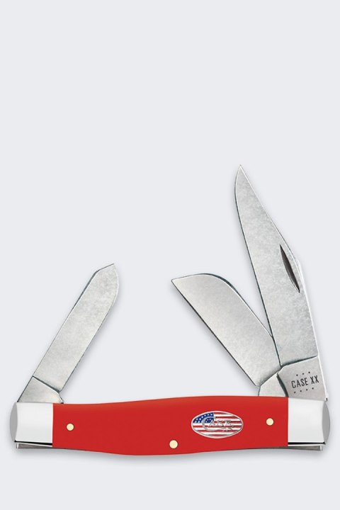 Nóż Składany Case American Workman Large Red