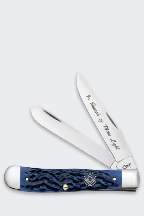 Nóż Składany Case Masonic Trapper SS Blue Bone Nóż Składany Case Masonic Trapper SS Blue Bone