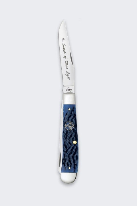 Nóż Składany Case Masonic Trapper SS Blue Bone Nóż Składany Case Masonic Trapper SS Blue Bone