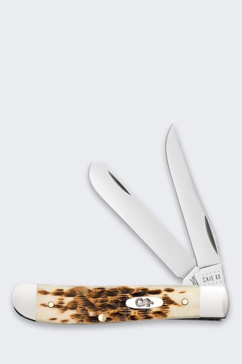 Nóż Składany Case Mini Trapper SS Amber Bone