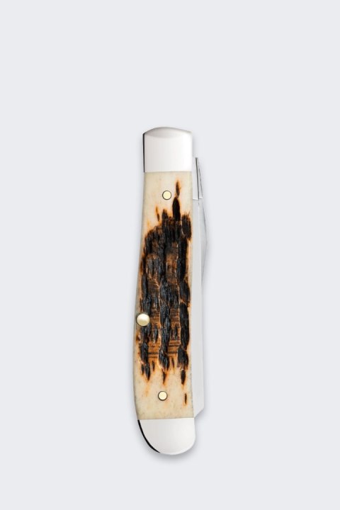Nóż Składany Case Mini Trapper SS Amber Bone