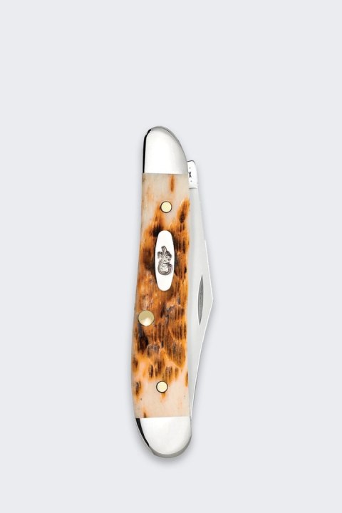 Nóż Składany Case Peanut SS Amber Bone