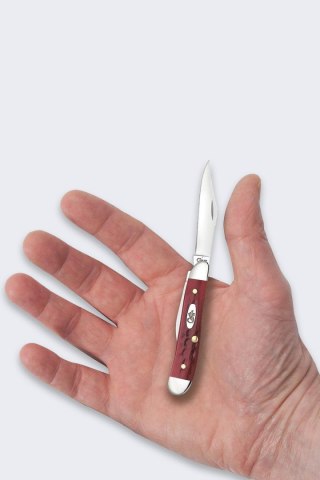 Nóż Składany Case Pocket Worn Peanut SS Old Red