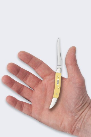 Nóż Składany Case Small Texas Toothpick SS Yellow