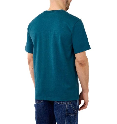 Koszulka Carhartt Heavyweight Core Logo Night Blue Koszulka Carhartt Heavyweight Core Logo Night Blue