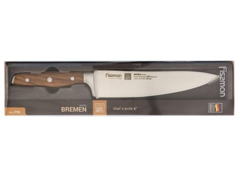 Nóż Szefa Kuchni 20 cm Fissman Bremen 2720