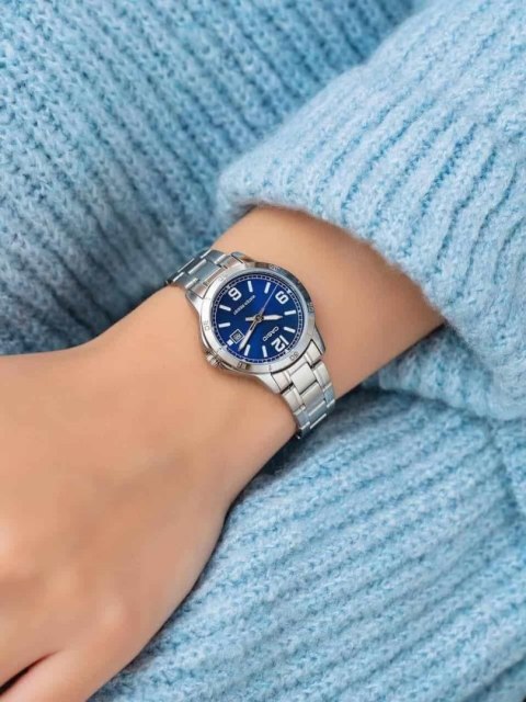 Zegarek Casio Collection LTP-V004D-2B (zd568e) Zegarek Casio Collection LTP-V004D-2B (zd568e)
