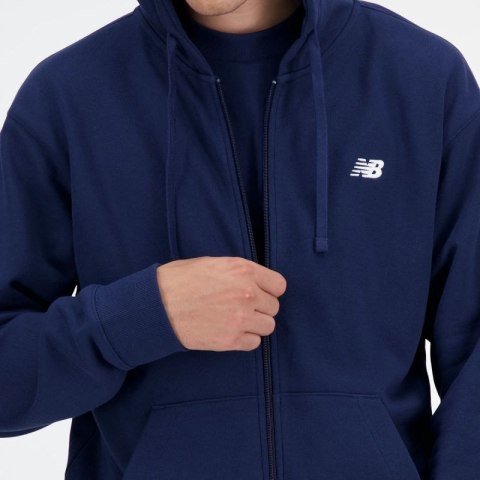 Bluza z kapturem New Balance Stacked Logo Fren Nny M MJ41501NNY