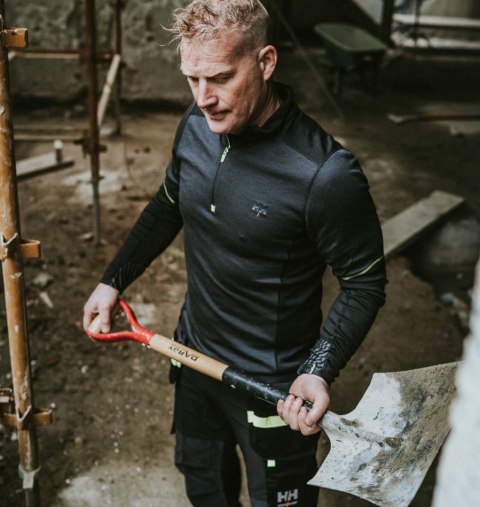Koszulka termo Helly Hansen Lifa Merino Zip Black Koszulka termo Helly Hansen Lifa Merino Zip Black